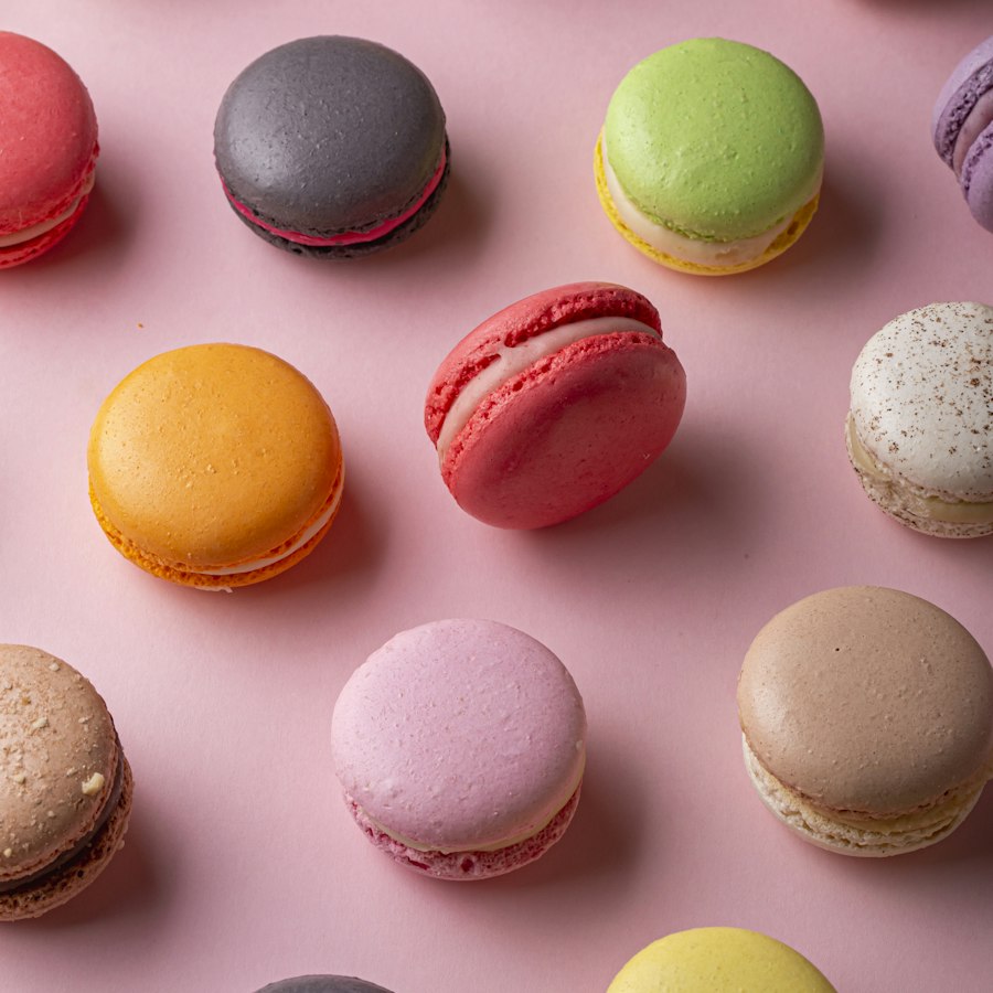 Macaron pelbagai warna Ella Macaron