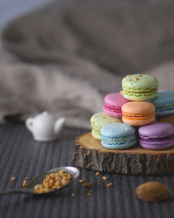 Macaron pastel buatan tangan Ella Macaron
